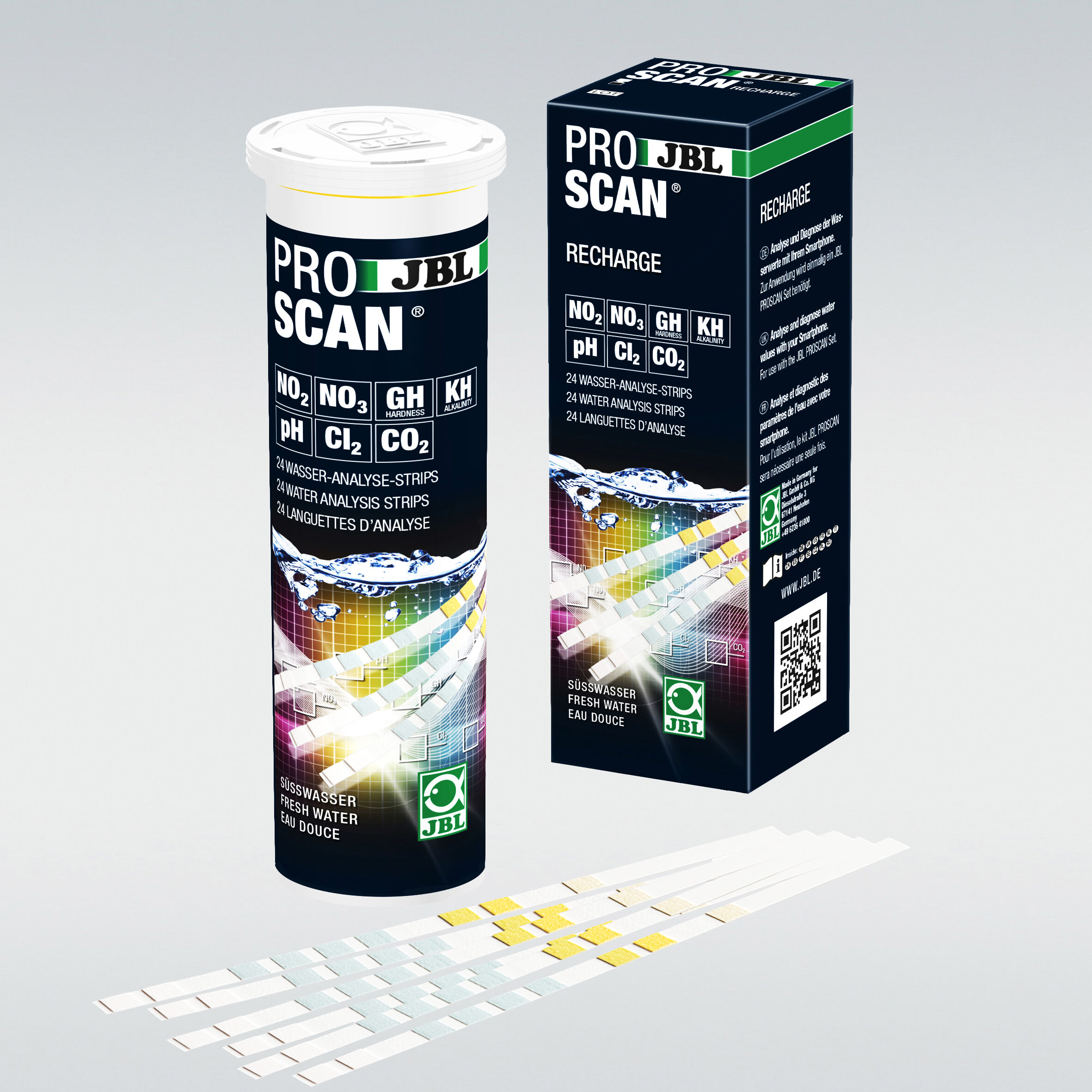 JBL - Languettes d'Analyse en Recharge Pro Scan pour Eau Douce - x24 Image num&eacute;ro 2