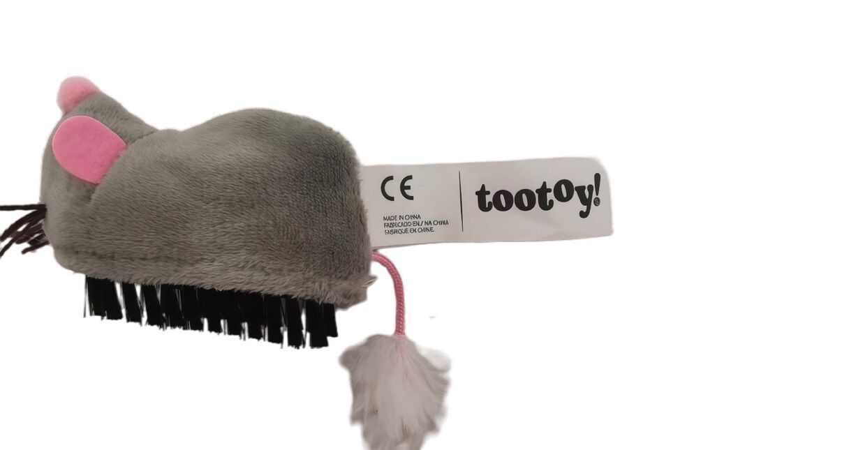 Tootoy! - Jouet Souris Interactive &agrave; Chasser pour Chats - Gris Image num&eacute;ro 3