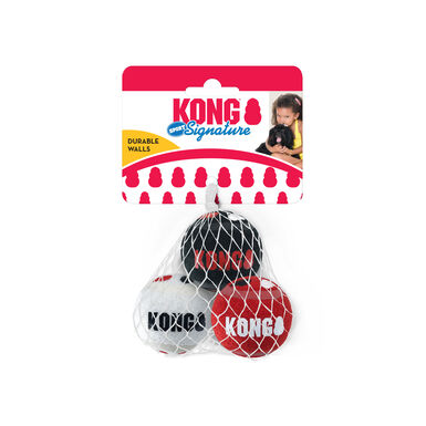 KONG - Jouet 3 Balles Sig Sport Balls pour Chien - XS
