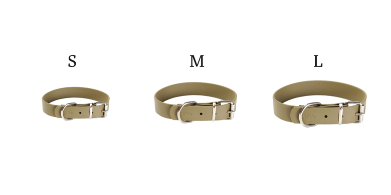 Gotoo - Collier Premium Biotane Olive pour Chien - S Image numéro 3 Gotoo - Collier Premium Biotane Olive pour Chien - S Image numéro 3