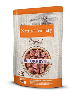 Nature's Variety - Pâtée Original à la Dinde pour Chat - 70g