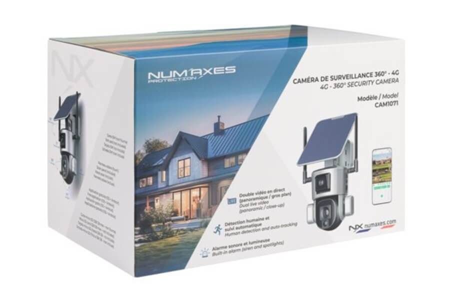 Num'axes - Cam&eacute;ra de Surveillance Panoramique - 360&deg; Image num&eacute;ro 3