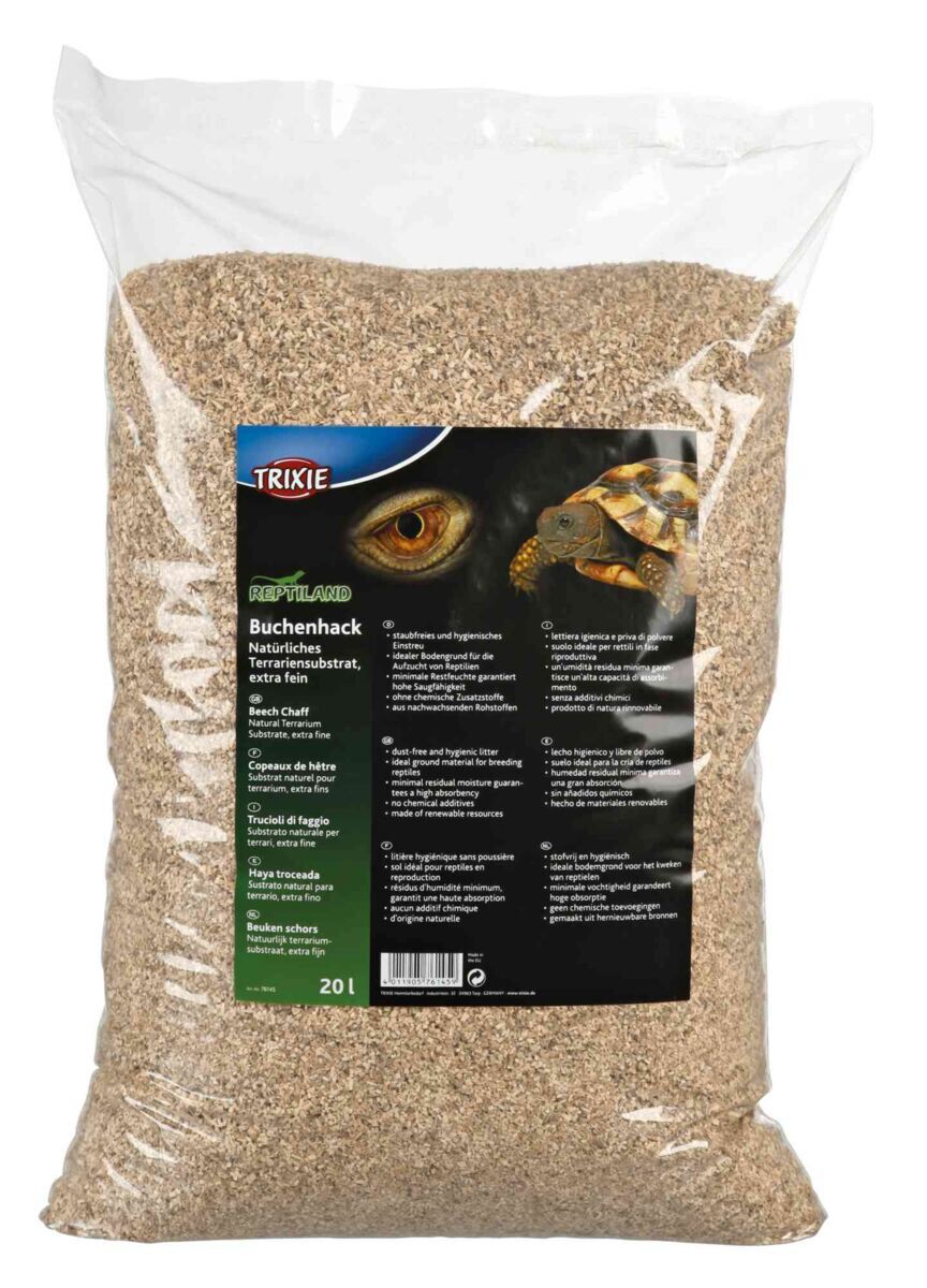 Trixie - Copeaux de h&ecirc;tre substrat naturel extra fin - 20l Image num&eacute;ro 1