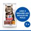 Hill's Science Plan - Adult Hairball Indoor Croquettes Pour Chat Agé D'intérieur Au Poulet  -  1,5kg Indicateur image numéro 2