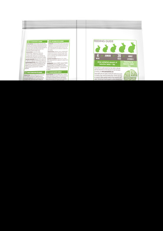 Supreme Science - Aliments Selective pour Lapin Junior - 1,5Kg Image numéro 4 Supreme Science - Aliments Selective pour Lapin Junior - 1,5Kg Image numéro 4