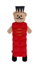 Wouapy - Jouet Ours Casse Noisette Peluche Plate pour Chiens