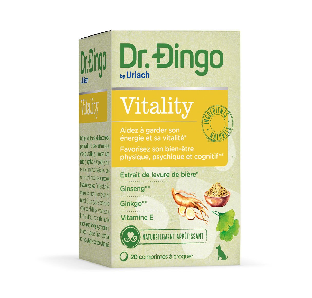 Dr. Dingo - Aliment Compl&eacute;mentaire Vitality pour Chien - 15,4g Image num&eacute;ro 1