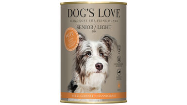 Dog's Love - Pâtée Senior Dinde Light pour Chiens - 400g