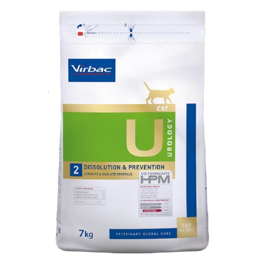 Virbac - Croquettes Veterinary HPM Urology Dissolution & Prevention pour Chats - 7Kg Image num&eacute;ro 1