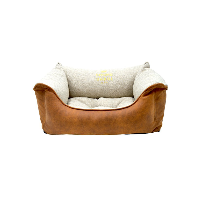 Comme Un Roi - Panier Douillet So Chic Beige pour Chien - XL Image numéro 1 Comme Un Roi - Panier Douillet So Chic Beige pour Chien - XL Image numéro 1