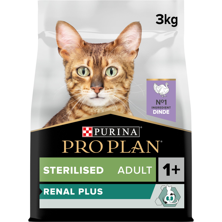 Pro Plan - Croquettes Sterilised à la Dinde pour Chat Adulte Stérilisé - 3Kg Image numéro 5 Pro Plan - Croquettes Sterilised à la Dinde pour Chat Adulte Stérilisé - 3Kg Image numéro 5