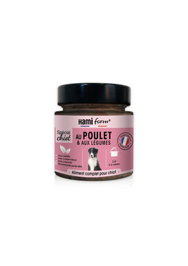 Hamiform - Pâtée Cuisinée pour chiot au poulet - 250g