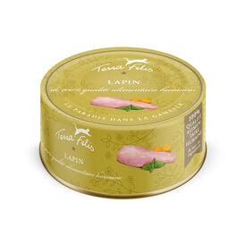 Terra Felis - Aliment Naturel au Lapin pour Chats - 80g