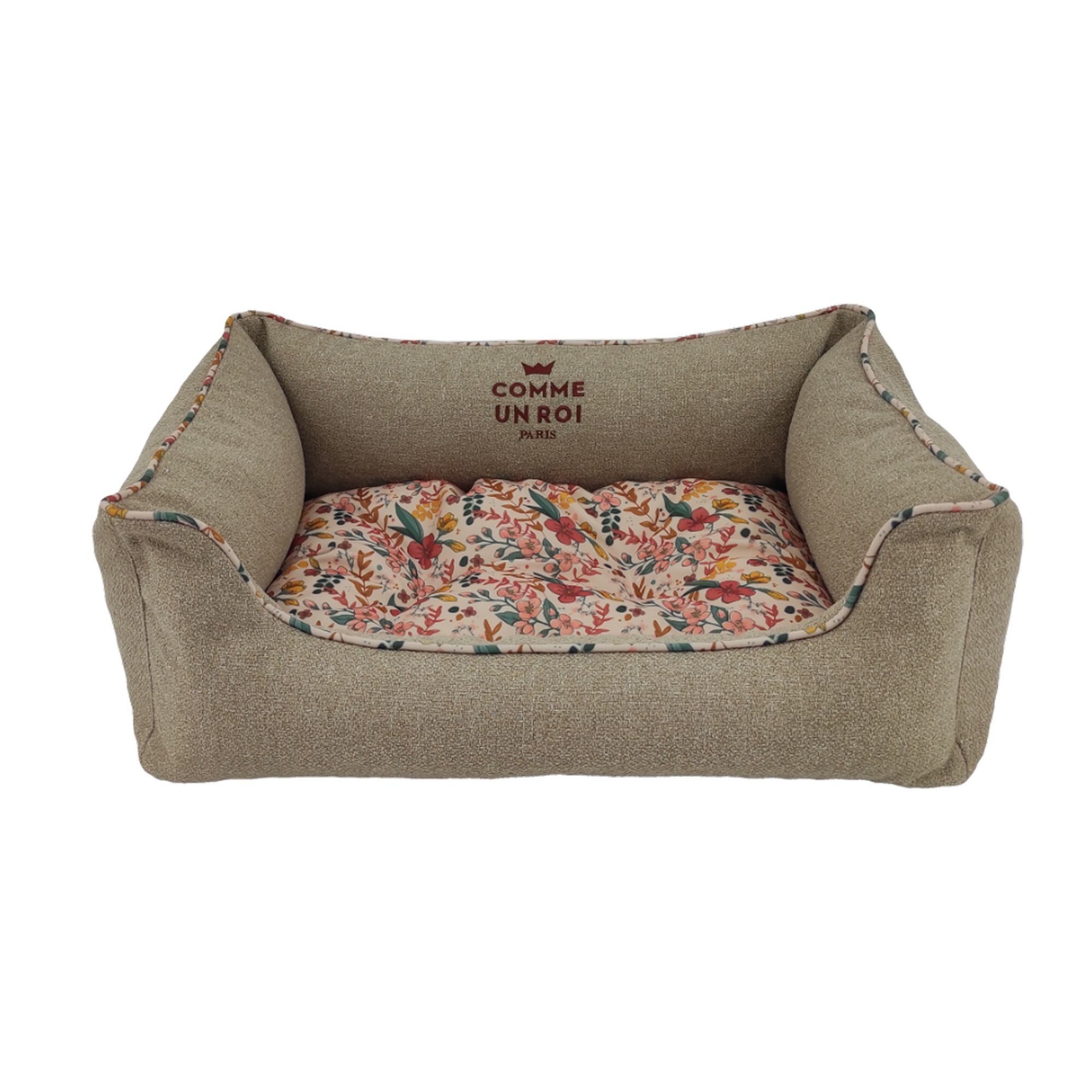 Comme Un Roi - Panier Douillet Boh&ecirc;me pour Chien et Chat - M Image num&eacute;ro 1