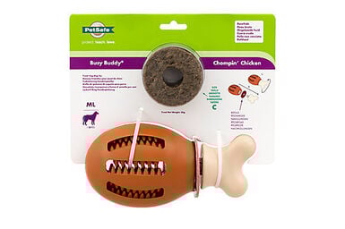 PetSafe - Jouet Pilon de Poulet Chompin' Chicken pour Chiens - M/L