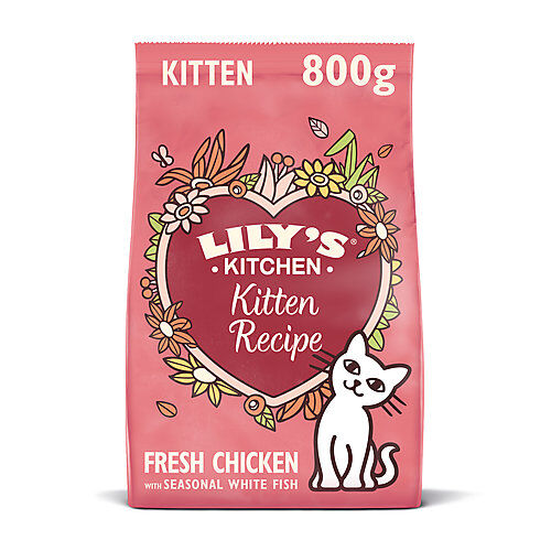 Lily's Kitchen - Croquettes Poulet et Poisson Blanc pour Chaton - 800g Image num&eacute;ro 1