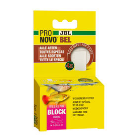 JBL - Aliment Pronovo BEL WEEKEND BLOCK pour Poissons - x4
