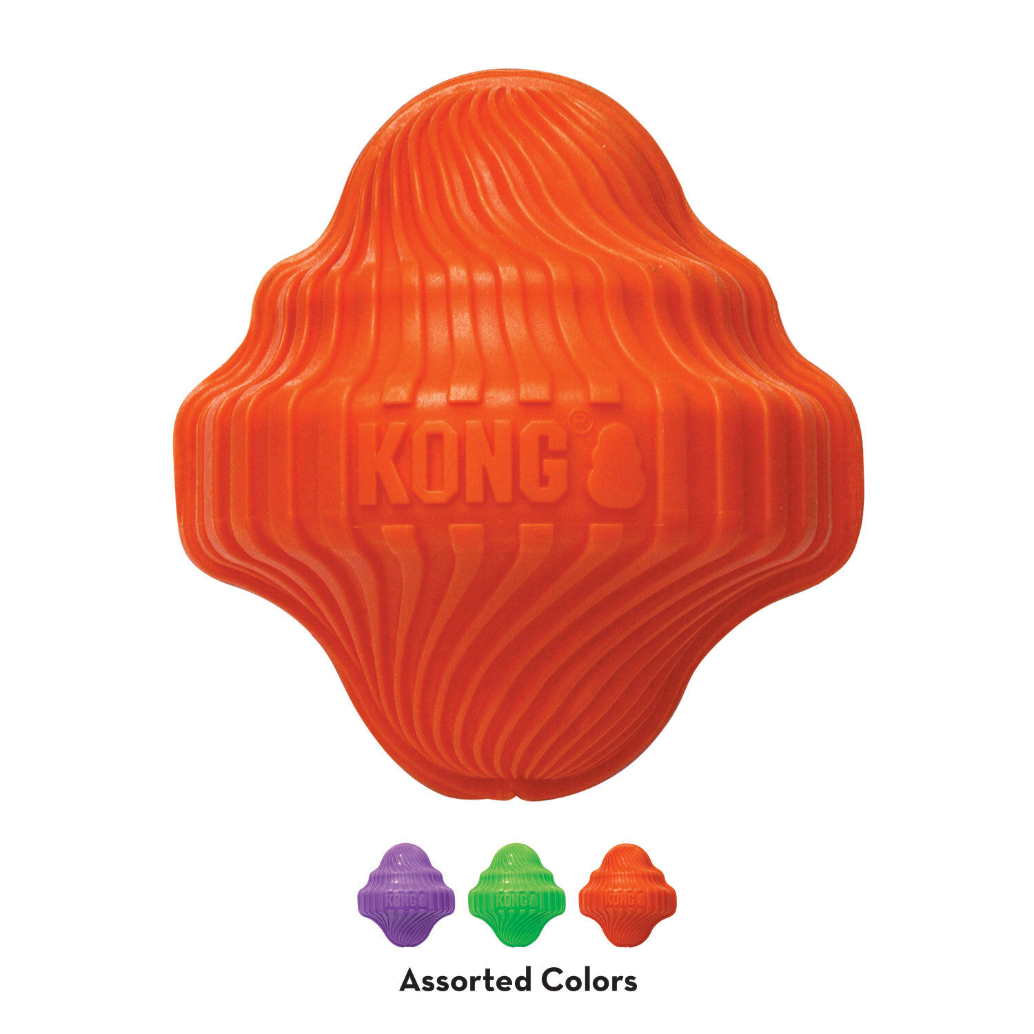 KONG - Jouet Balle Spin Squeezz Orbitz pour Chiens - M/L Image num&eacute;ro 4