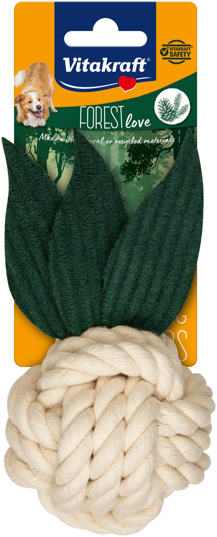 Vitakraft - Jouet Balle Lapin &Agrave; Lancer Forest Love Image num&eacute;ro 1