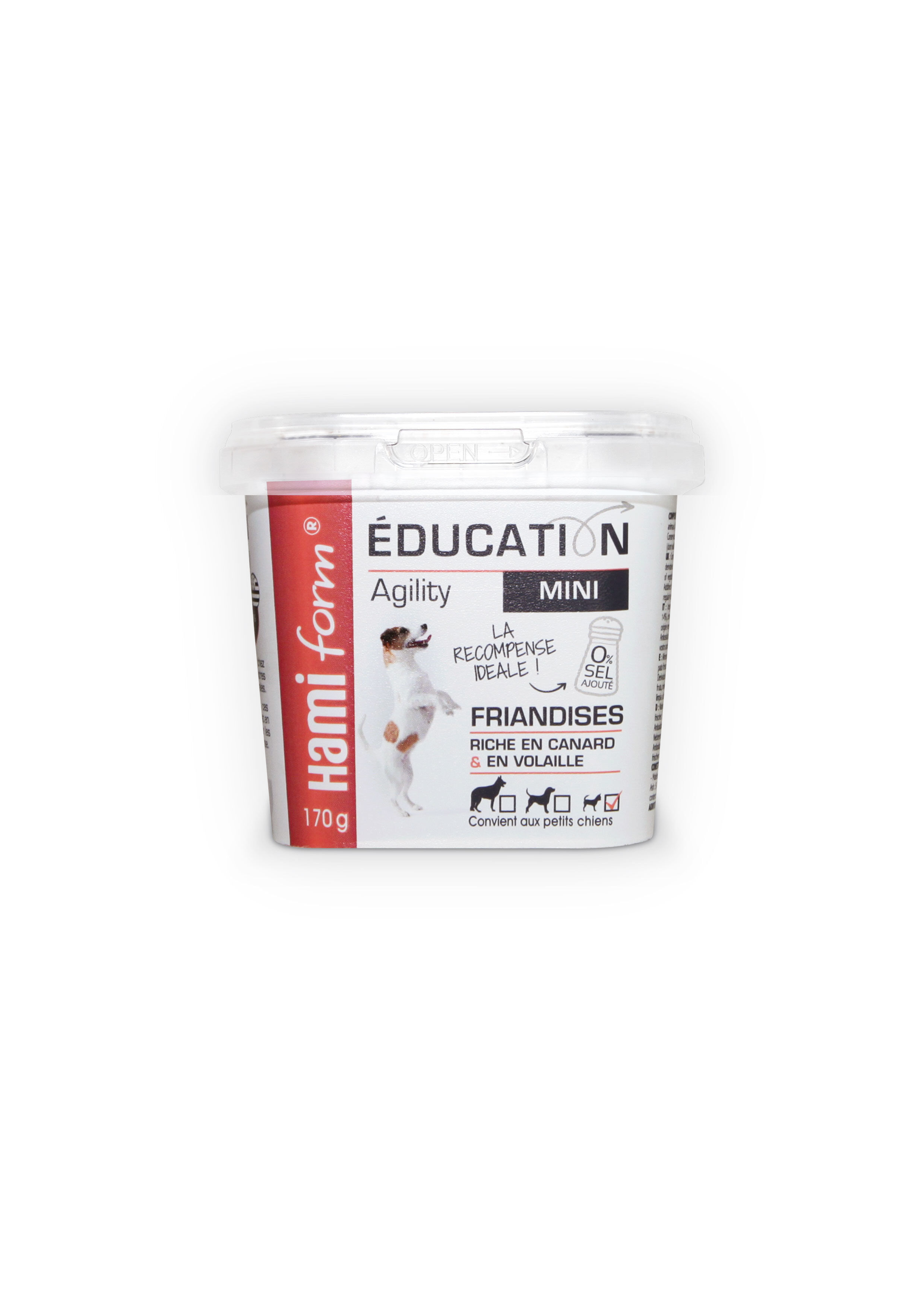 Hamiform - Friandises Education Mini Canard et Volaille - 170g Image num&eacute;ro 1