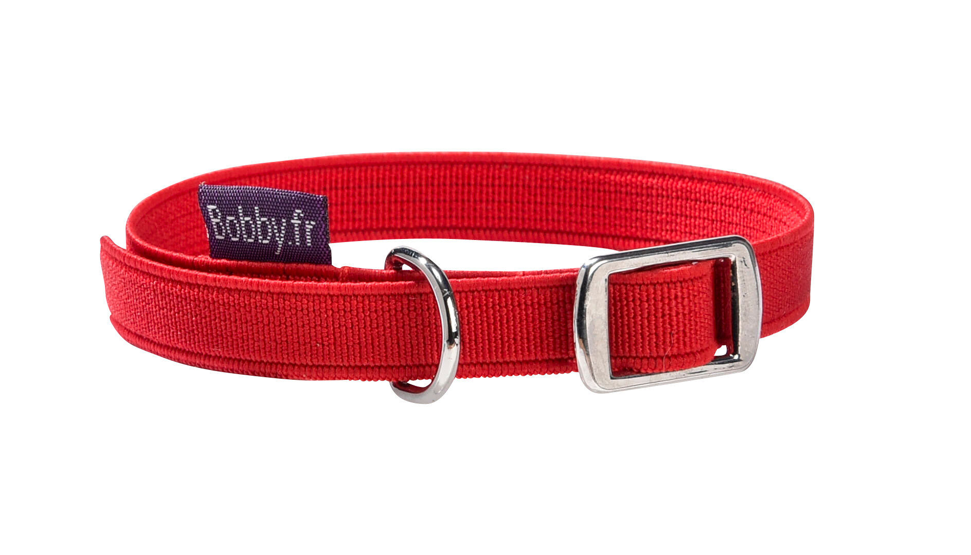 Bobby - Collier Elastique Anti-Etranglement TU pour Chat - Rouge Image num&eacute;ro 1