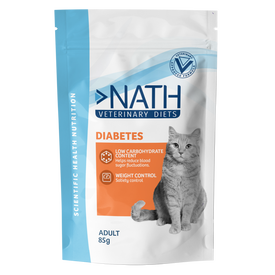 Nath - Sachet Humide Veterinary Diets pour Chat Adulte Diabétique - 85g