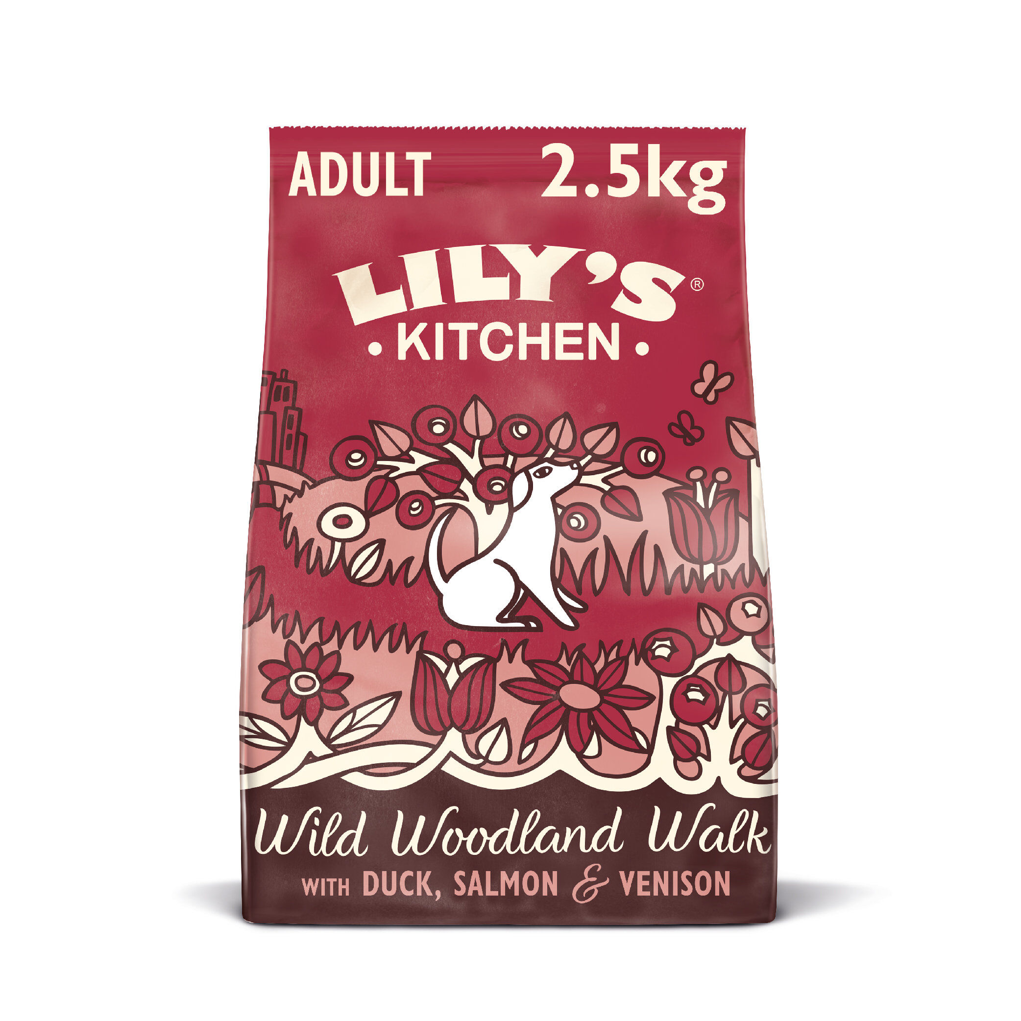 Lily's Kitchen - Croquettes Canard Saumon et Chevreuil Sans C&eacute;r&eacute;ales pour Chien - 2,5Kg Image num&eacute;ro 1