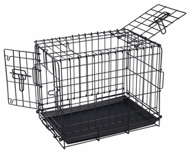 Mon Ami Luki - Cage de Transport Métal pour Chiens