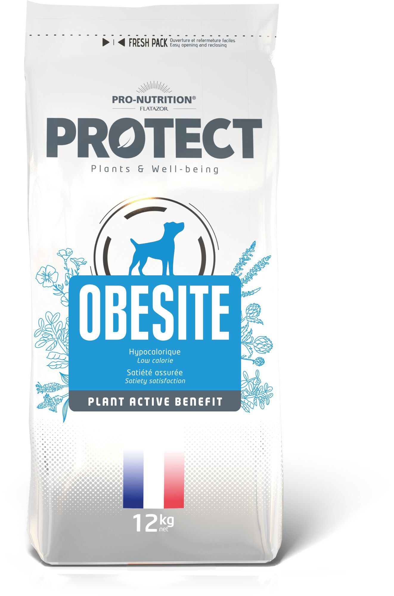 Flatazor - Croquettes Protect Obesite pour Chien - 12kg Image num&eacute;ro 1