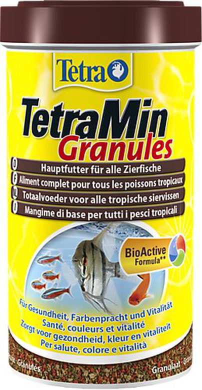 Tetra - Aliment Complet TetraMin Granules en Granulés pour Poissons Tropicaux - 500ml image number null