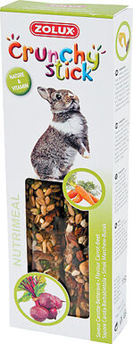 Zolux - Friandises Crunchy Stick Carotte et Betterave pour Lapin - 115g
