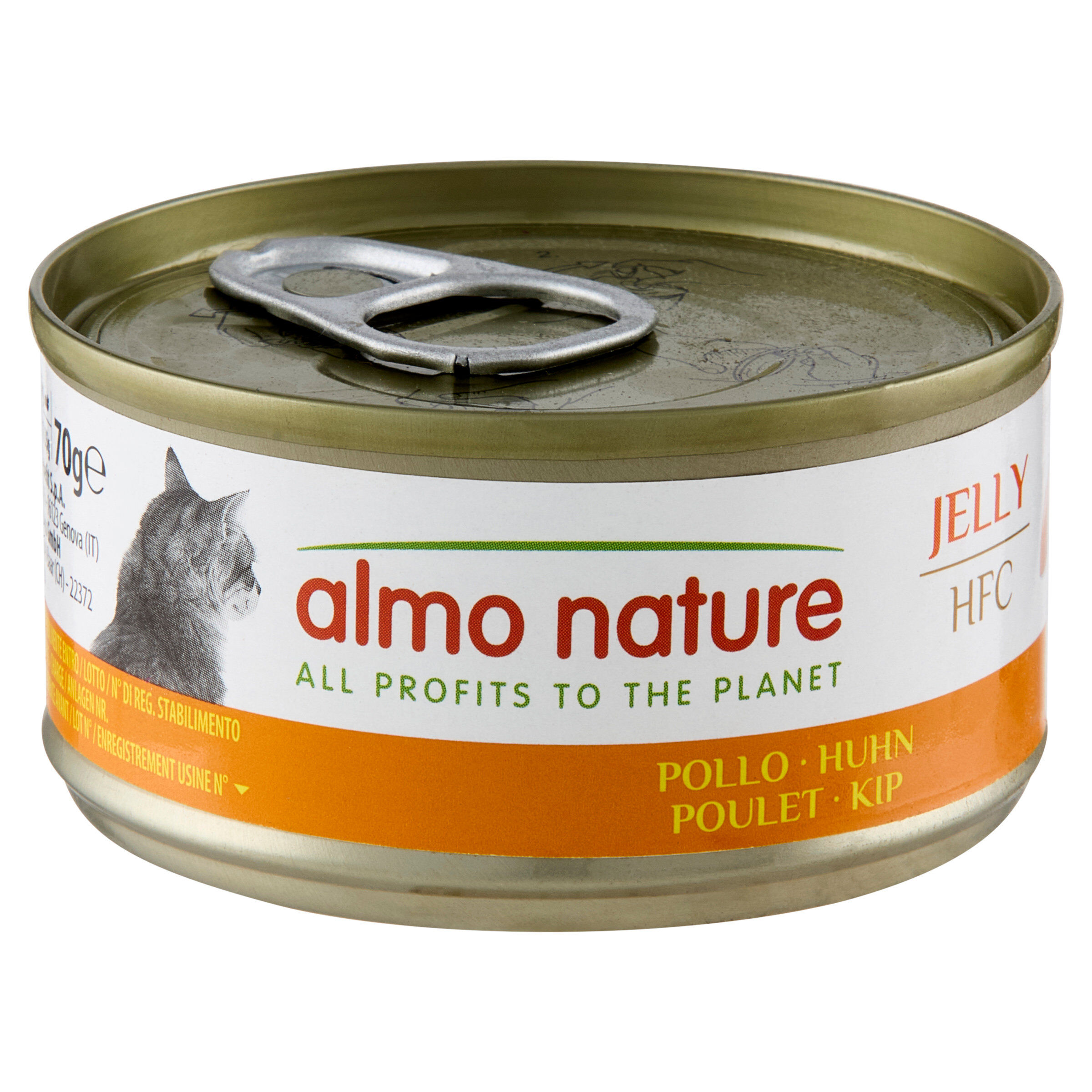 Almo Nature - P&acirc;t&eacute;e en Bo&icirc;te HFC Jelly Imp&eacute;rial au Poulet pour Chat - 70g Image num&eacute;ro 1