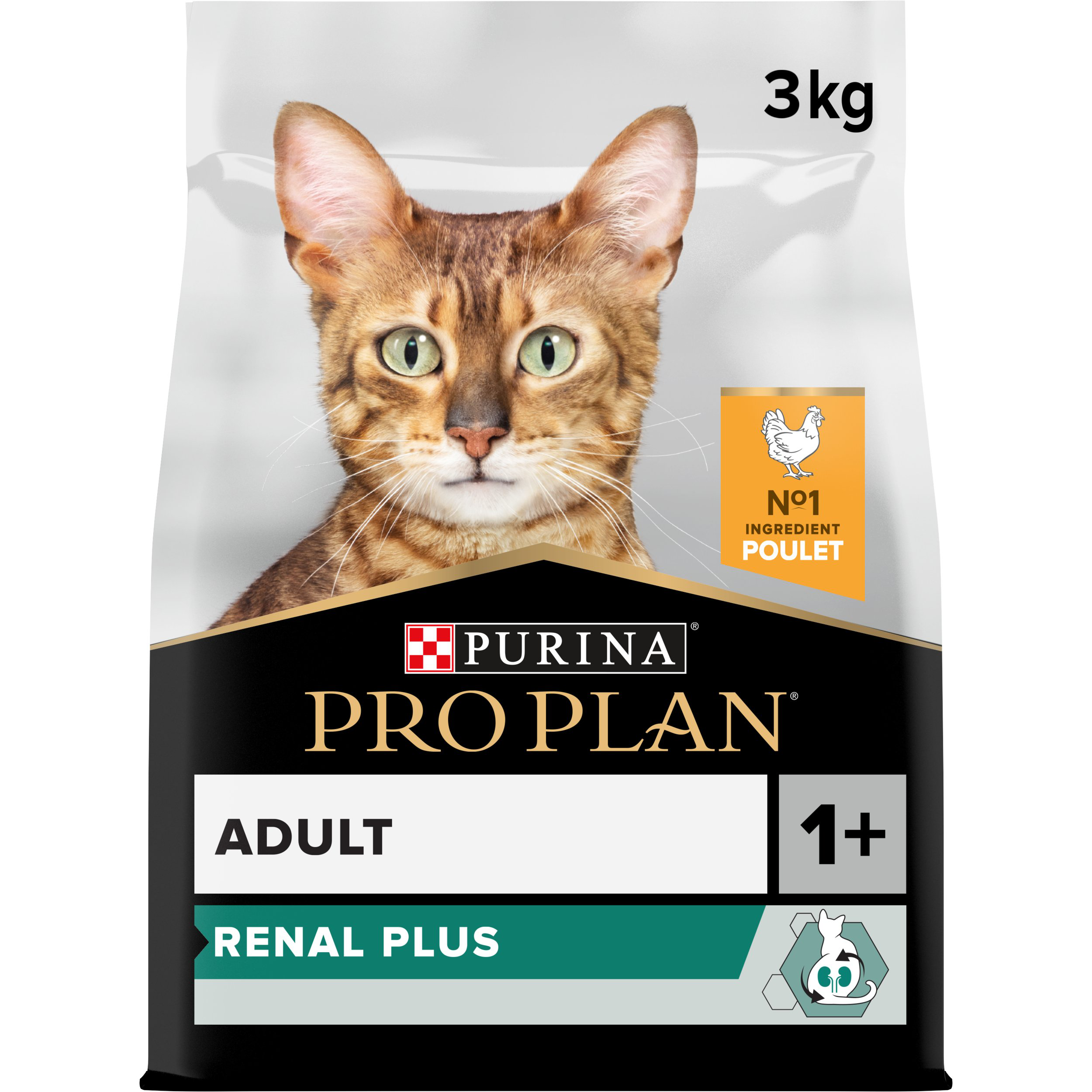 Pro Plan - Croquettes Adult au Poulet pour Chat Adulte - 3Kg Image num&eacute;ro 5