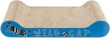 Trixie - Griffoir Carton Catnip Corail pour Chats - 41×7×24cm