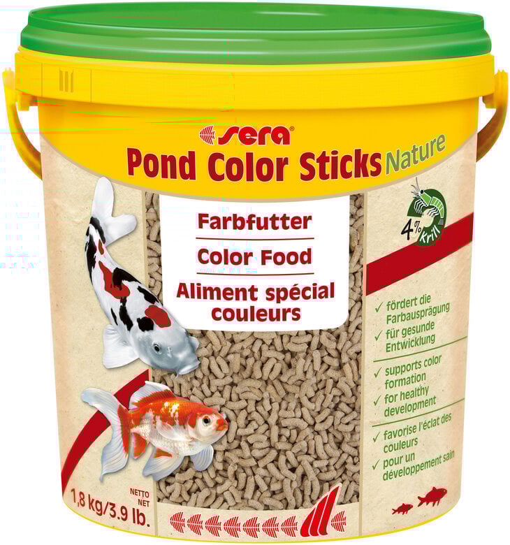 Sera - Pond Color Sticks Nature 10L - 1,8Kg Image numéro 1 Sera - Pond Color Sticks Nature 10L - 1,8Kg Image numéro 1