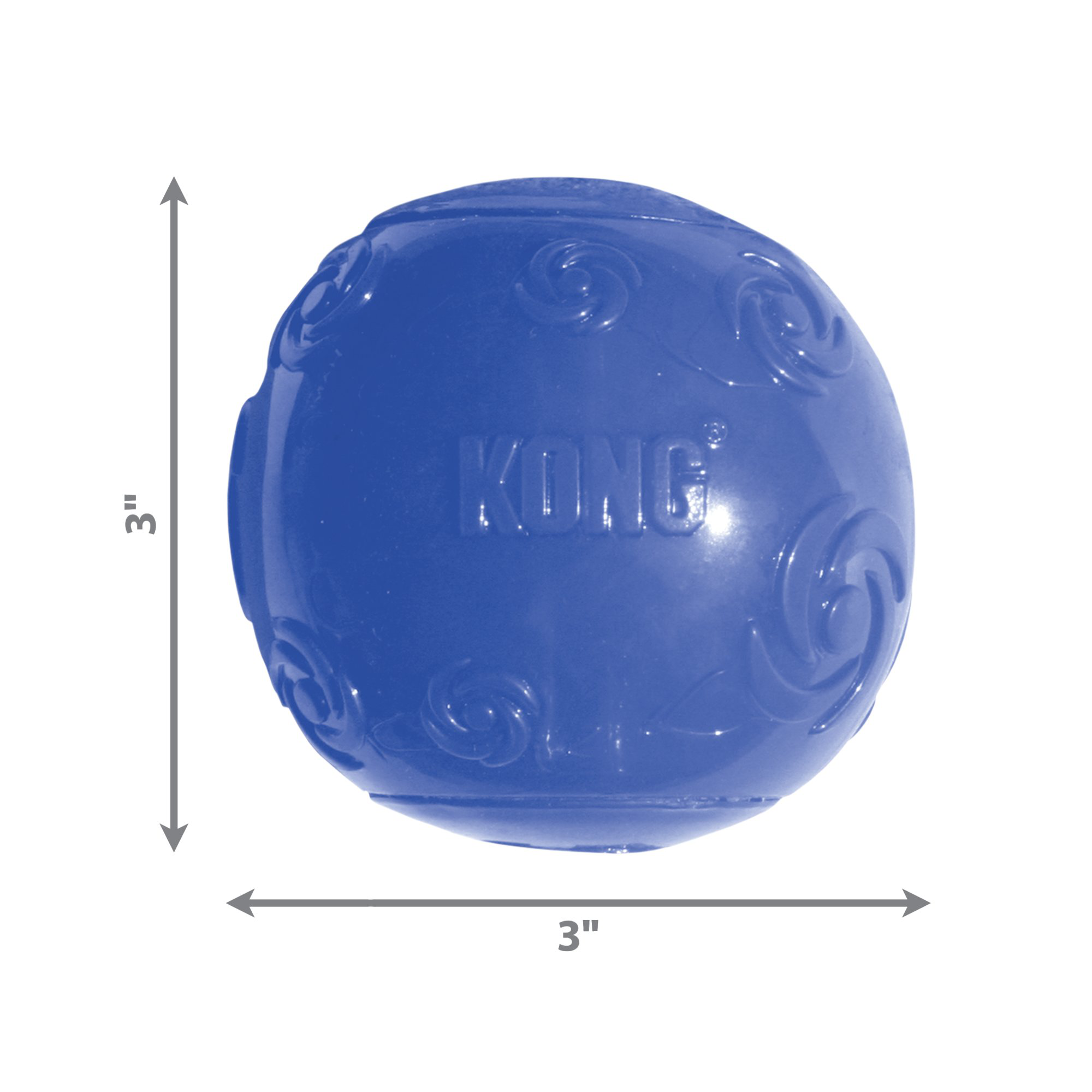 KONG - Jouet Balle Squeezz Ball pour Chiens - L Image num&eacute;ro 3