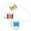 KONG - Jouet Pack Papillon Remplacement Teaser Purrsuit pour Chats Indicateur image numéro 2