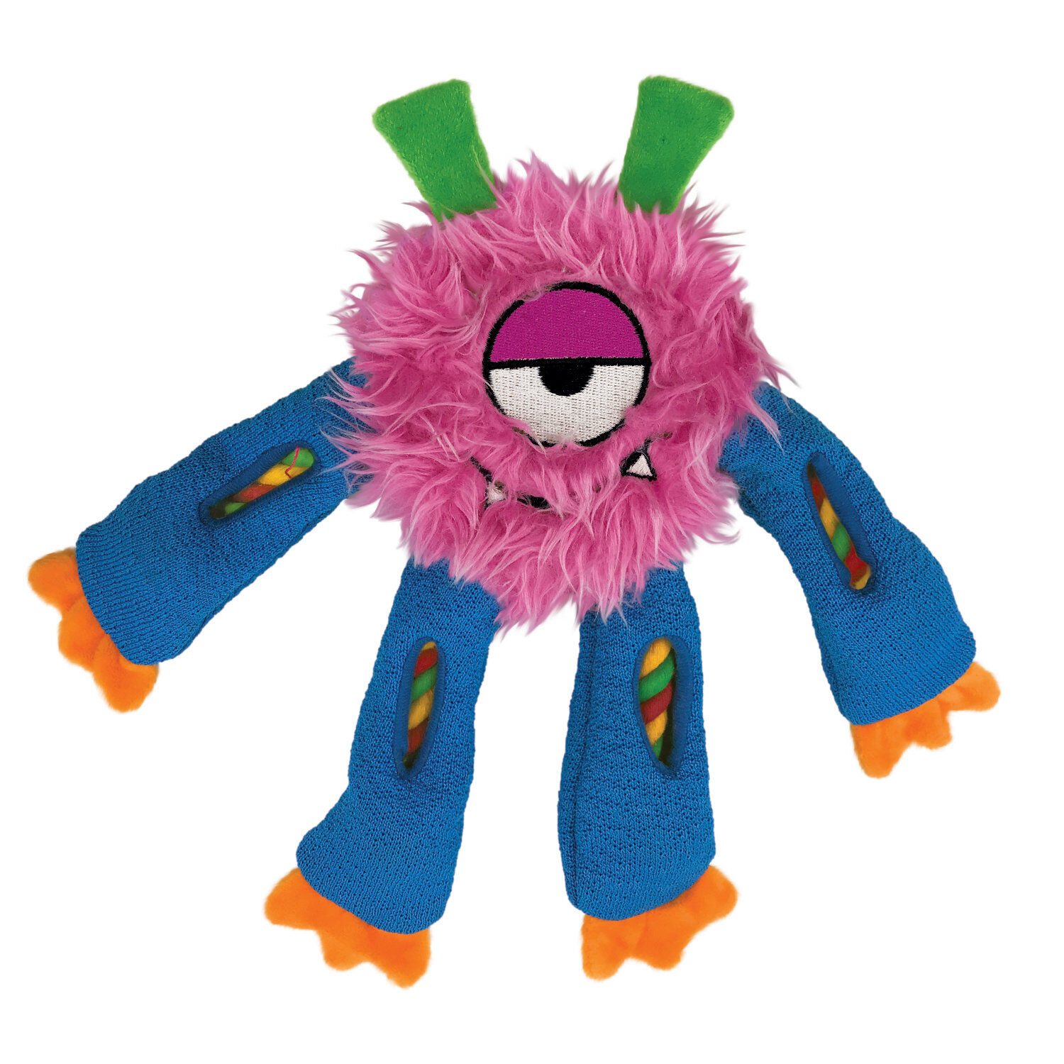 KONG - Jouet Peluche Sneakerz Knots pour Chiens - M Image num&eacute;ro 2