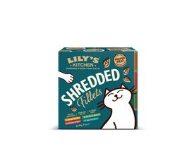 Lily's Kitchen - Multipack Shredded Fillets pour Chat - 8x70g