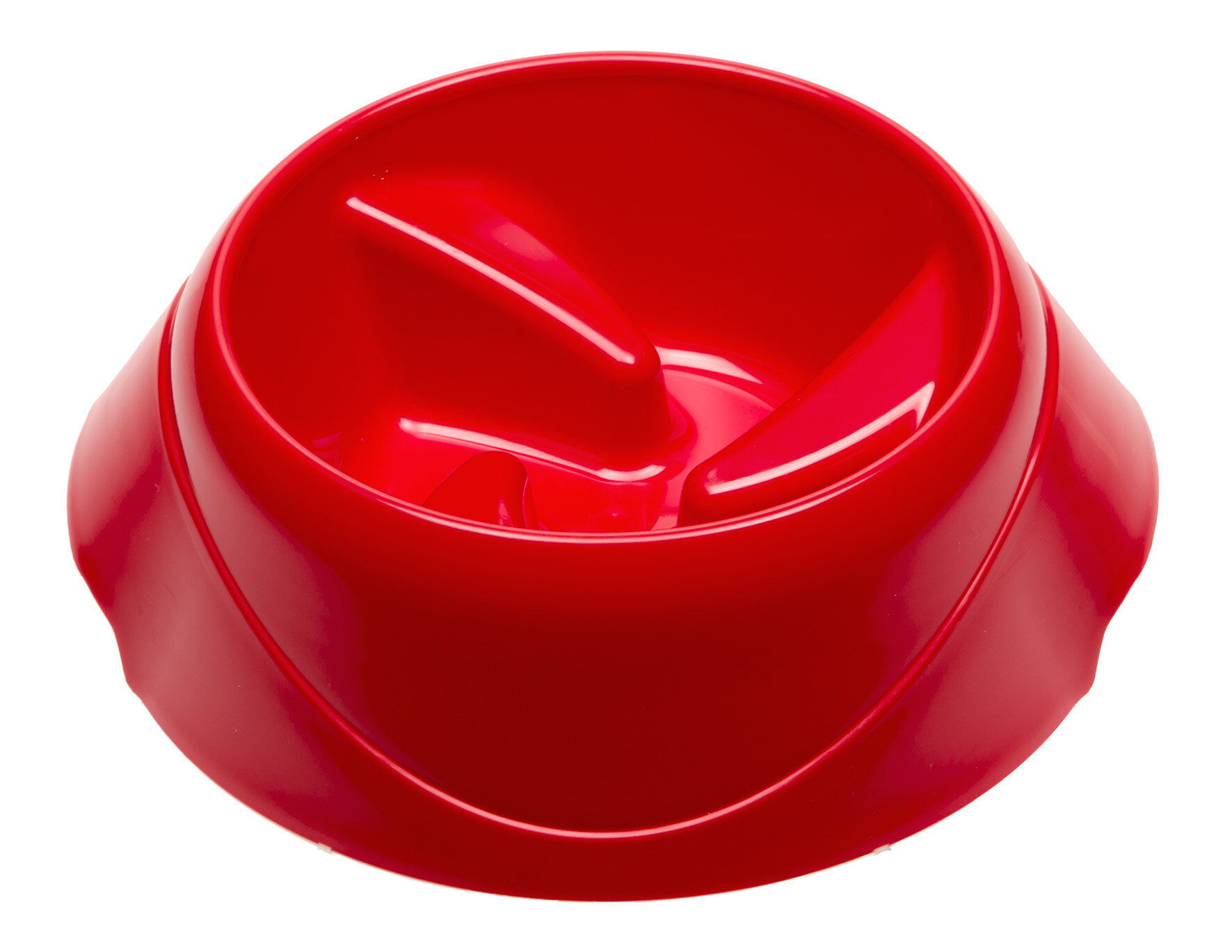 Ferplast - Ecuelle Anti-glouton Magnus Slow Rouge - L Image num&eacute;ro 1