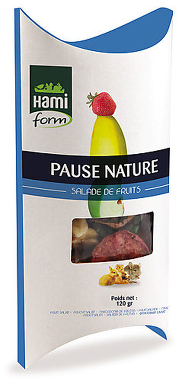 Hamiform - Pause Nature Salade de Fruits pour Rongeur - 120g image number null