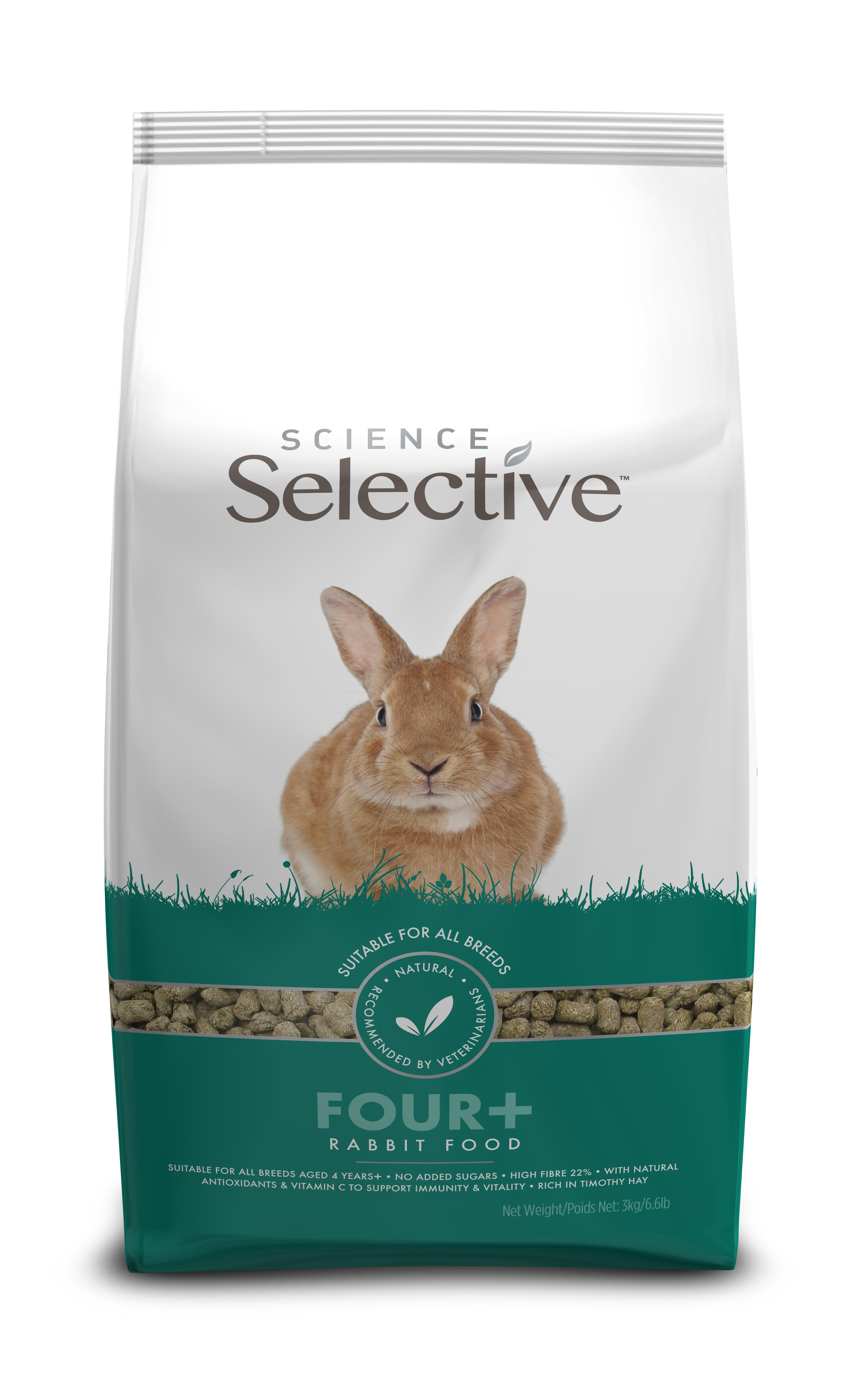 Supreme Science - Aliments Selective +4 pour Lapin - 3Kg Image num&eacute;ro 1