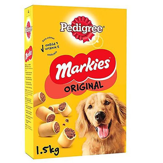 Pedigree - Biscuits Fourrés Markies Original pour Chien - 1,5Kg image number null