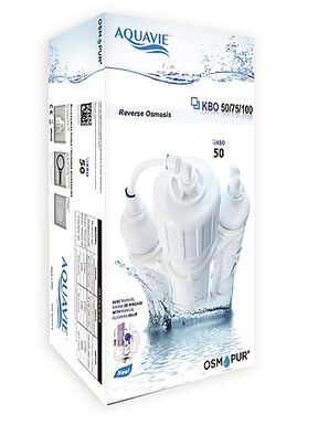 Aquavie - Osmoseur KBO50 pour Poissons d'Eau Douce et d'Eau de Mer - 300 L/Jrs