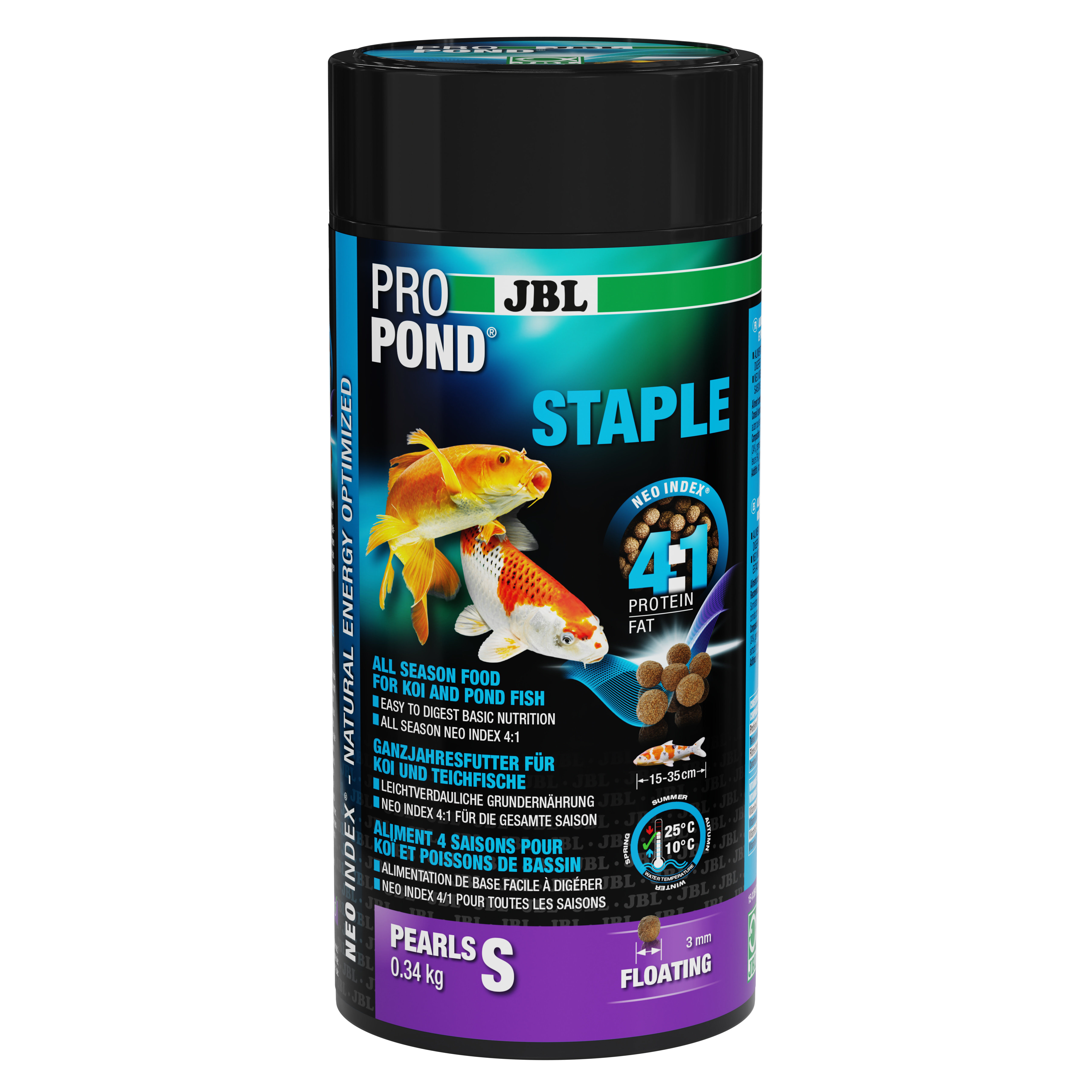 JBL - Aliment en Granul&eacute;s Propond Staple S pour Ko&iuml;s et Poissons de Bassin - 340g Image num&eacute;ro 1
