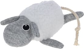 Kerbl - Jouet Mouton blanc/gris pour chiots - 28cm