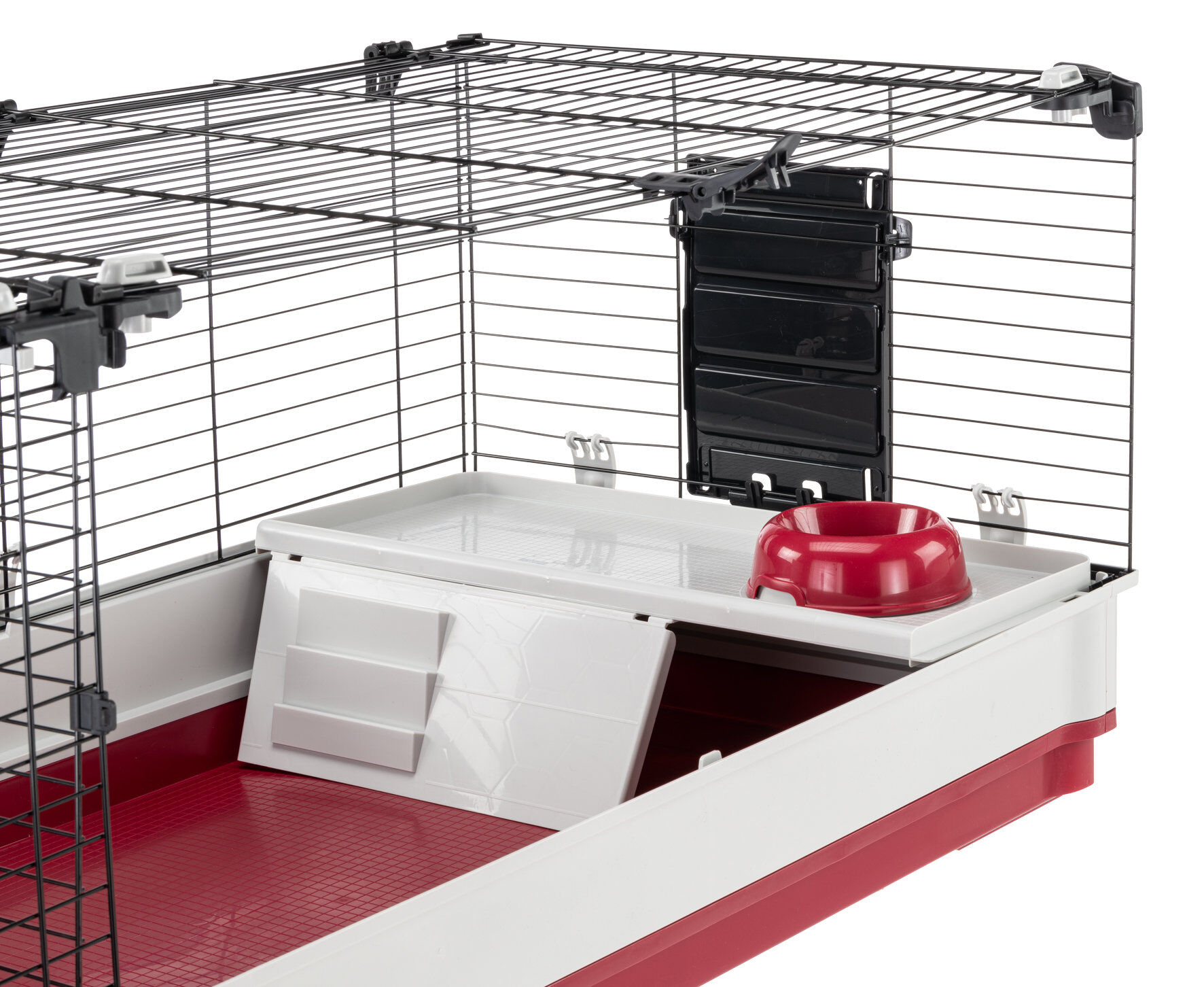 Ferplast - Cage Krolik 140 pour Lapins et Cochon d Inde - 60x142x50cm Image num&eacute;ro 5