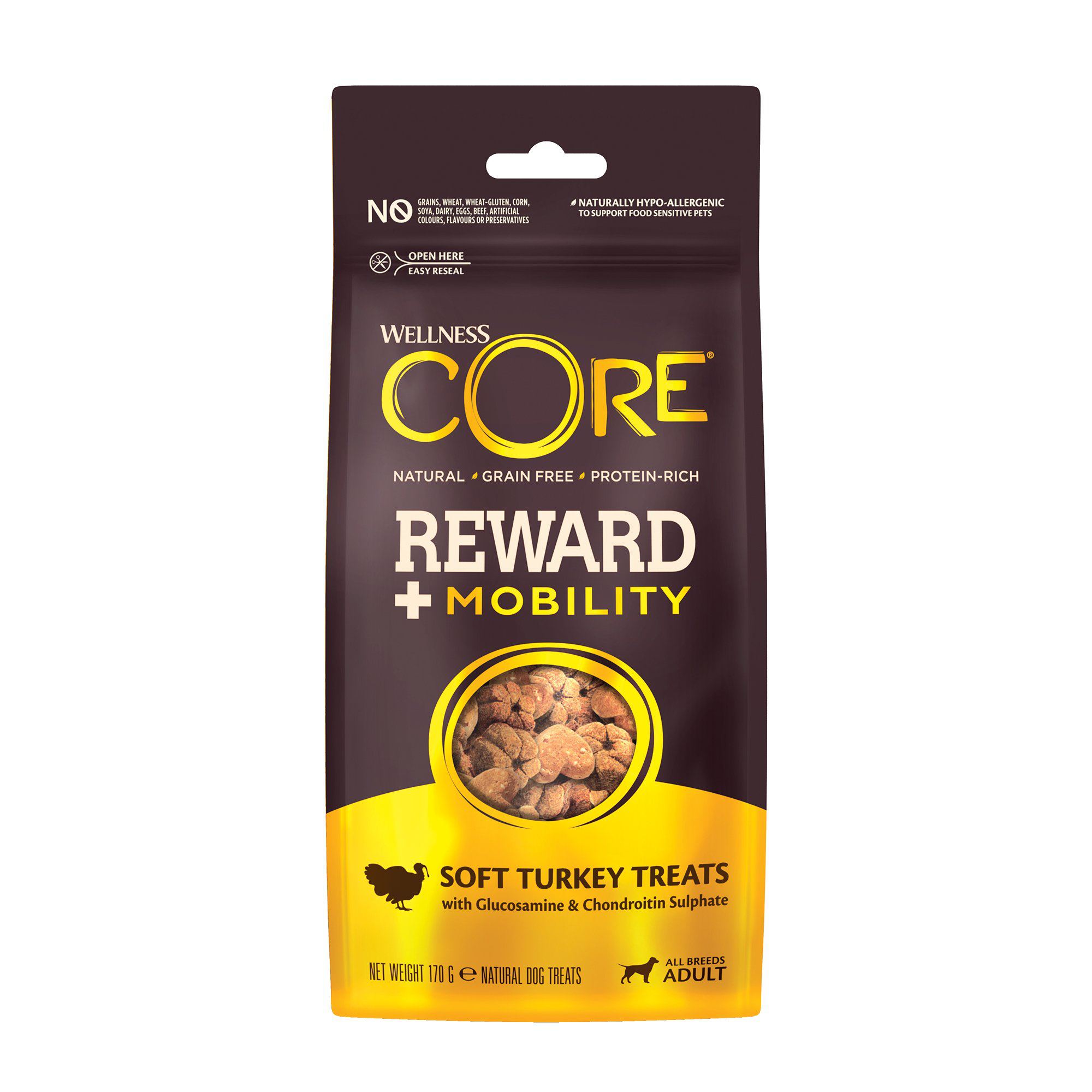 Wellness CORE Reward+ Treats Dinde Mobilit&eacute; - 170g Image num&eacute;ro 1