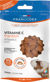 Francodex - Friandises Vitamine C pour Cobayes - 50g