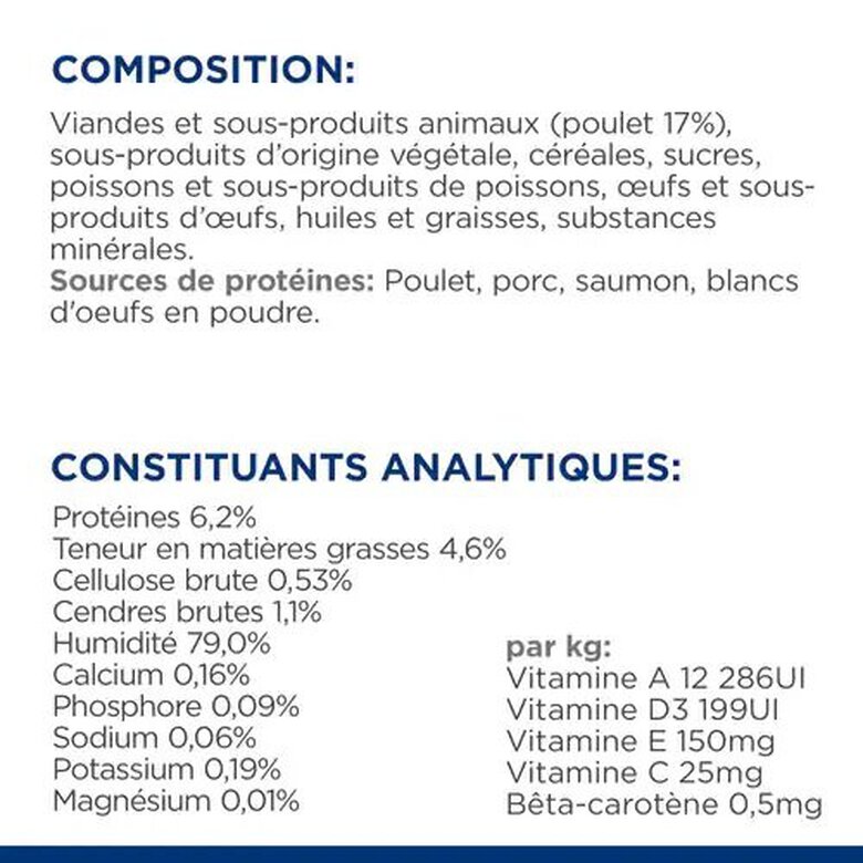 Hill's - Sachet Repas Prescription Diet K/D Kidney Care au Poulet pour Chats - 12x85g image number null